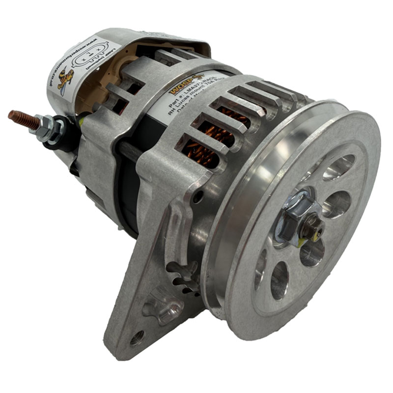 Lucas RH mount 70A Race Alternator 'Big pulley'