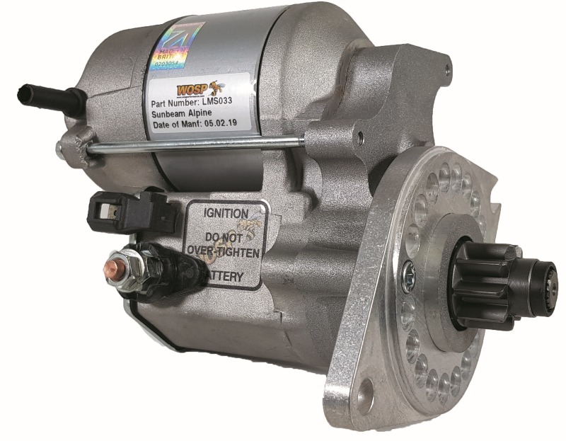 Rootes | Holbay 1600 | 1725 high torque starter motor