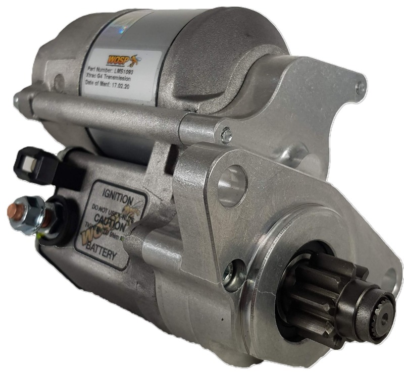 Xtrac G4 transmission high torque starter motor
