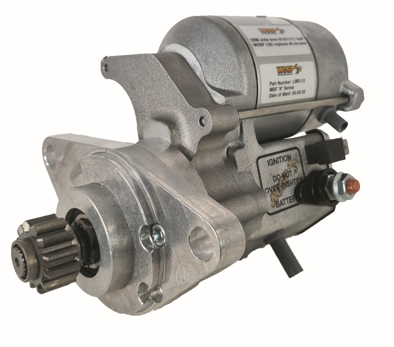 Rover K-Series high torque starter motor