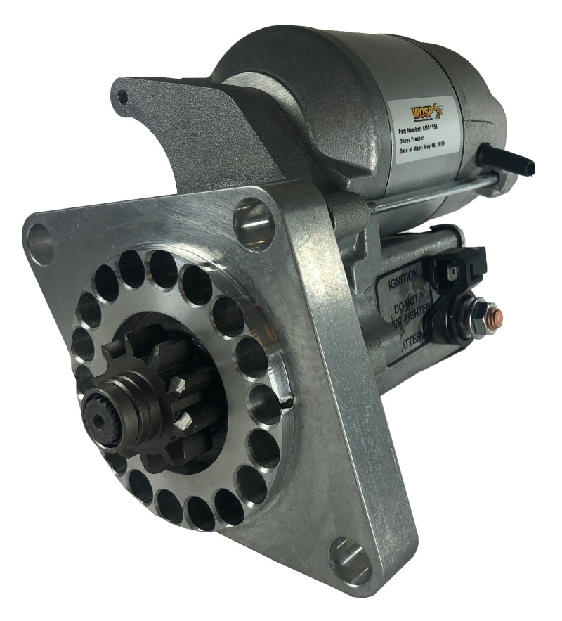 Cockshutt | Davy Compressors | Oliver engines high torque starter motor