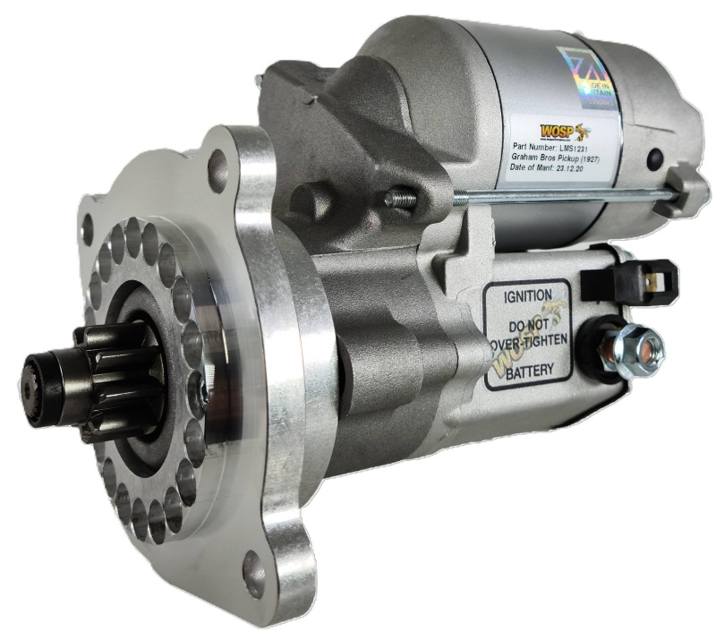 Graham Brothers Commercial high torque starter motor
