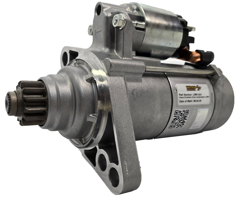 Oreca Drivetrain | Xtrac transmission LMP3 Ligier | Sadev super-duty high performance starter motor