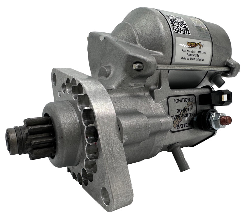 Honda | Radical SR8 'rotatable mount' high torque starter motor