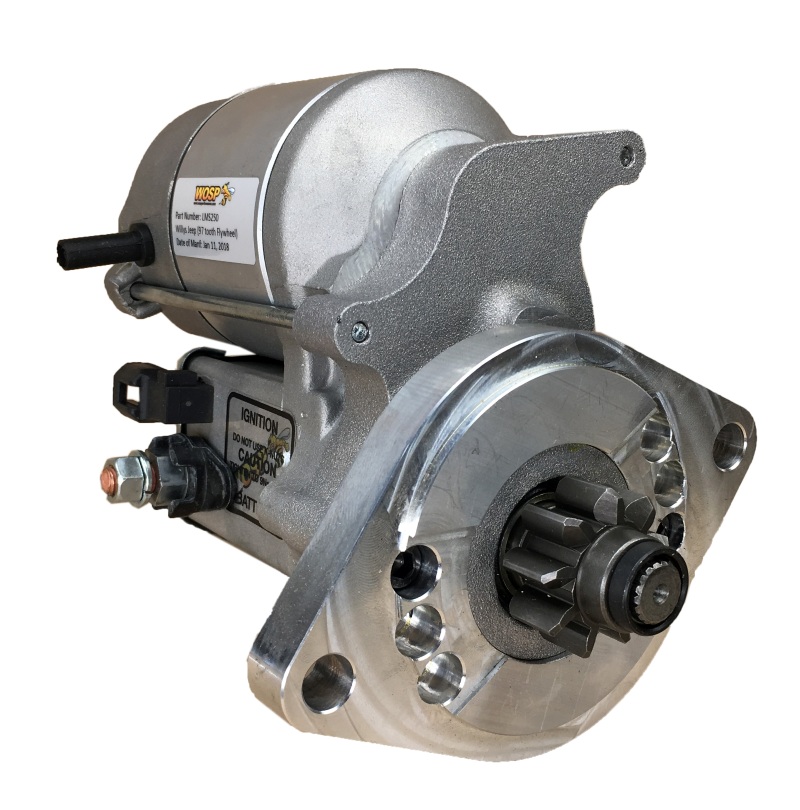 Willys Jeep (97 tooth) 9 tooth high torque starter motor