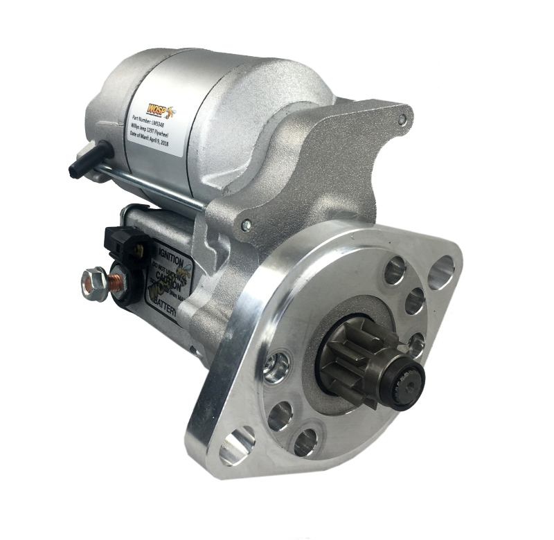 Willys Jeep (129 tooth) high torque starter motor