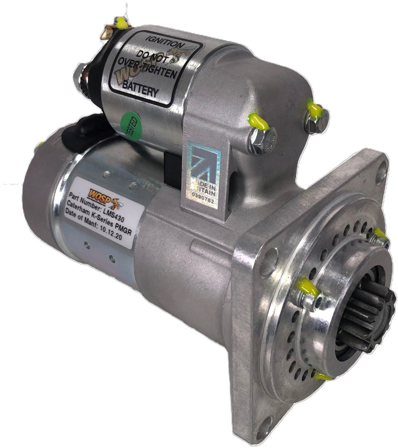 Caterham K-Series slimline starter motor