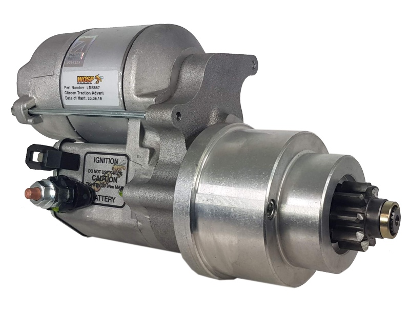 Citroen Traction Avant | Light 15 (4 cylinder) high torque starter motor (12 Volt)