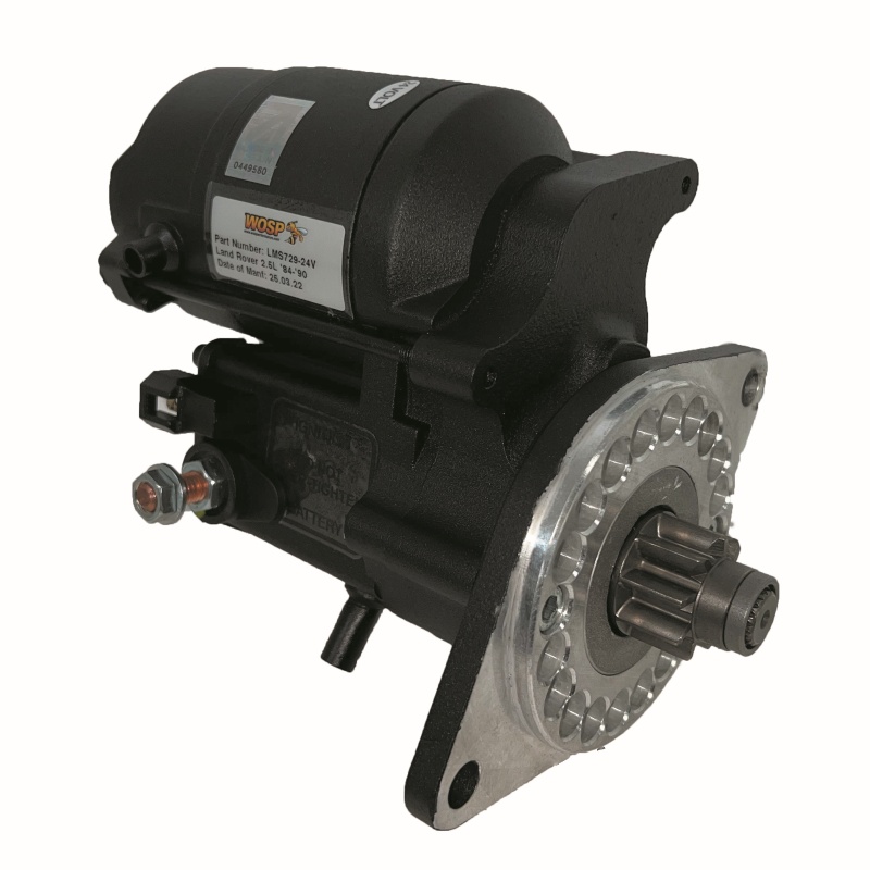 Land Rover 2.5 'military' 24 Volt high torque starter motor