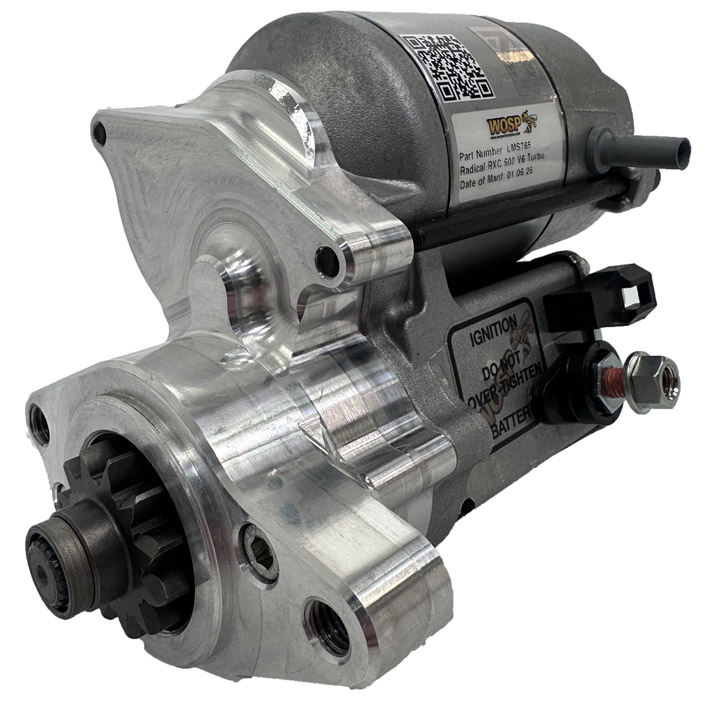 Radical RXC500 V6 Turbo high torque starter motor