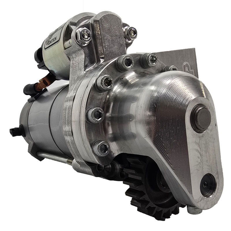 2.2kw counterclockwise 2.5M drop gear base model high performance starter motor