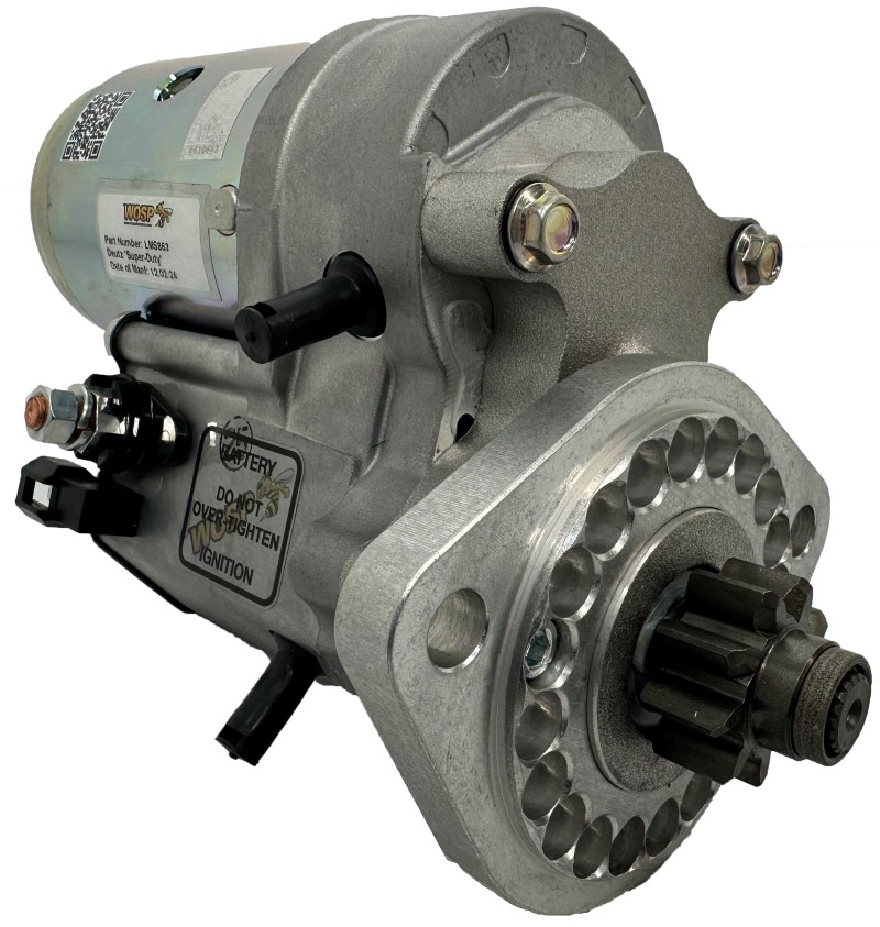Deutz 9 tooth super-duty starter motor