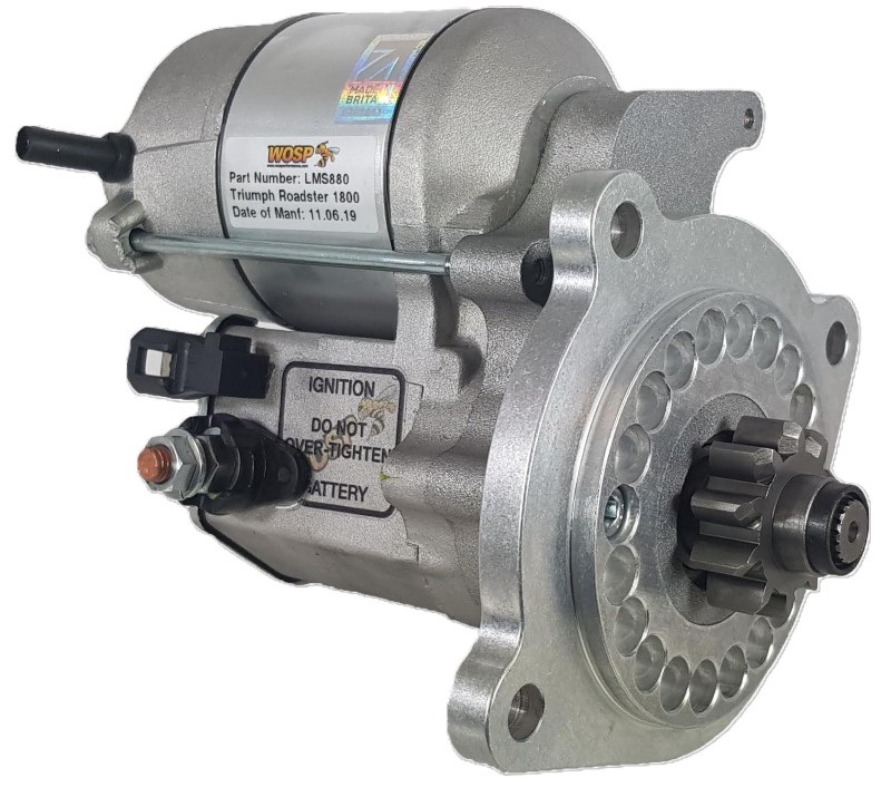 Triumph Roadster 1800 high torque starter motor