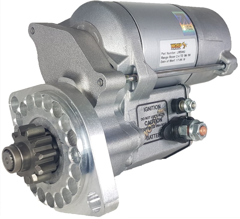 Land Rover | Range Rover 2.4 & 2.5 Diesel high torque starter motor